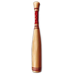Flaming Baseball Bat PNG Eks