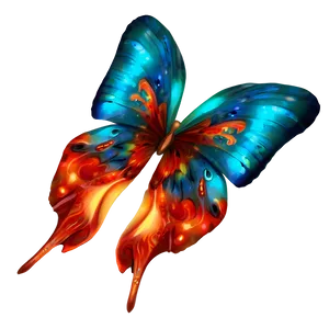 Flaming Butterfly Png 94 PNG image