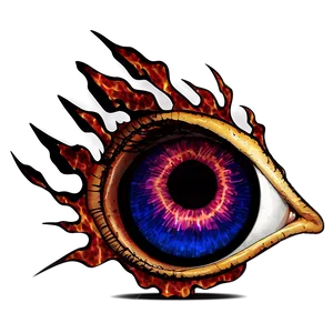 Flaming Eyeball Png Nrb PNG image