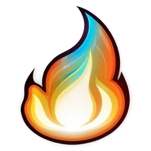 Flaming Fire Emoji Design Png 05042024 PNG image