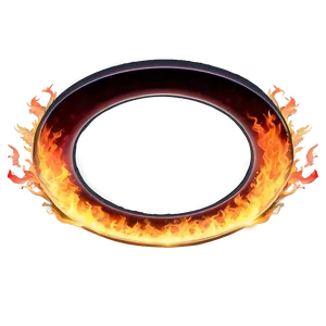 Flaming Halo Circle PNG 85 PNG