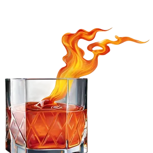 Flaming Shot Cocktail Png 66 PNG image