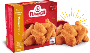 Flamingo Chicken Wings Box