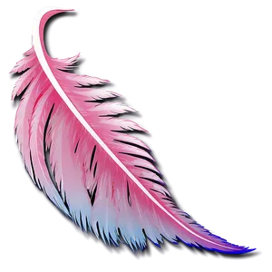 Flamingo Feather Detail PNG 06292024 PNG