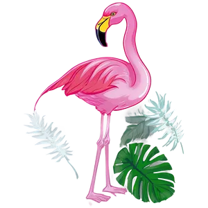 Flamingo Hawaiian Luau PNG 95 PNG