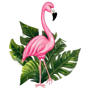 Flamingo Hawaiian Luau Png Xfm43 PNG image