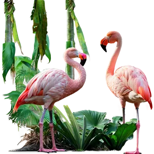 Flamingo In Tropical Rainforest PNG 05062024 PNG