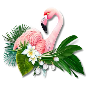 Flamingo Wedding Theme PNG Ynn89