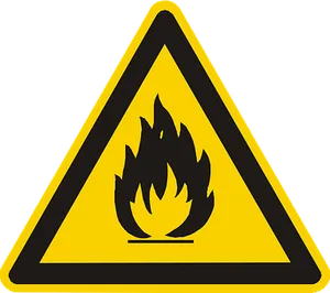 Flammable Hazard Sign