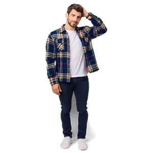 Flannel Jacket Style PNG Uqs57 PNG