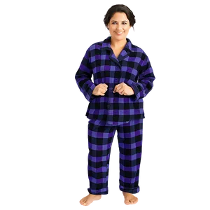 Flannel Pajama Pattern PNG 87