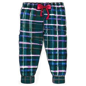 Flannel Pajama Pattern PNG Hwx