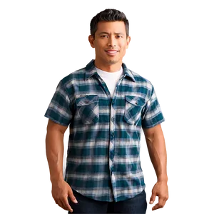 Flannel Work Shirt Png Keo99 PNG image