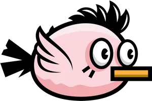 Flappy Bird Character Illustration PNG image