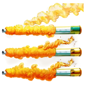 Flaring Orange Smoke Moment PNG 06262024 PNG