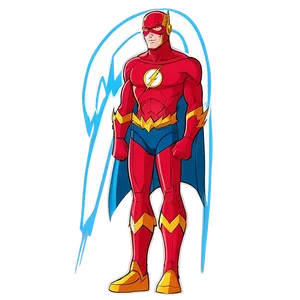 Flash Justice League Action PNG 05232024 PNG