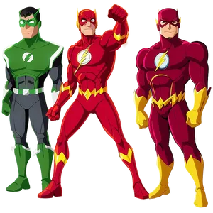 Flash Justice League Action Png Ngt PNG image