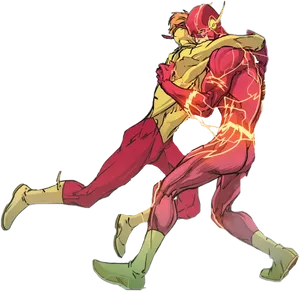 Flash_vs_ Reverse Flash_ Race