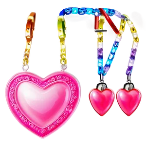 Flashing Pink Heart PNG Geb70 PNG