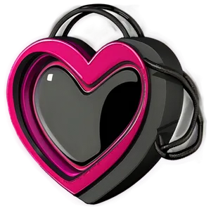Flashing Pink Heart PNG Onn PNG