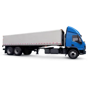 Flat Design Box Truck Png 06132024 PNG image