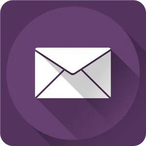 Flat Design Email Icon PNG image