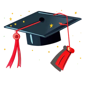 Flat Design Graduation Cap Clipart 95 PNG