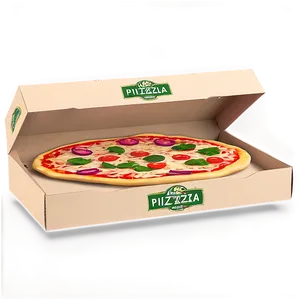 Flat Design Pizza Box Png 05242024 PNG image