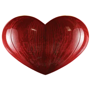 Flat Design Red Heart Emoji PNG Hvy52 PNG