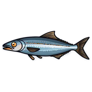 Flat Design Sardine PNG 30 PNG