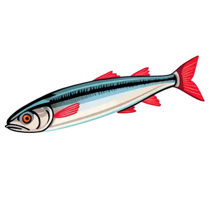 Flat Design Sardine PNG Gwv34 PNG