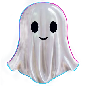 Flat Design Snapchat Ghost PNG 06272024
