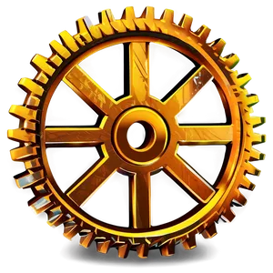 Flat Gear Icon PNG 05252024 PNG