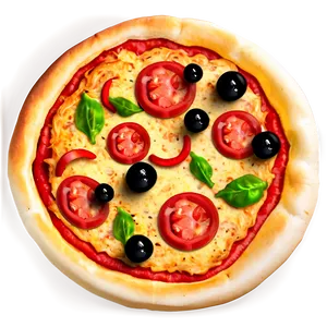 Flat Pizza Emoji PNG 38 PNG