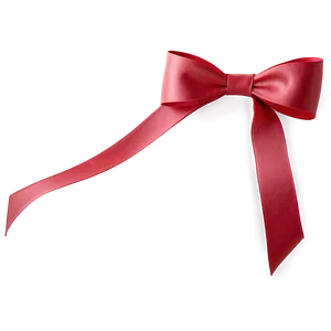 Flat Red Bow Png 05252024 PNG image