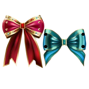 Flat Red Bow PNG 05252024 PNG