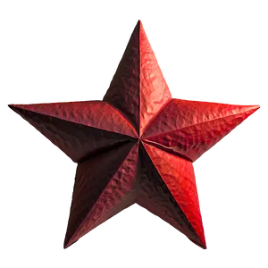 Flat Red Star PNG 10 PNG