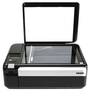 Flatbed Scanner Open Lid PNG