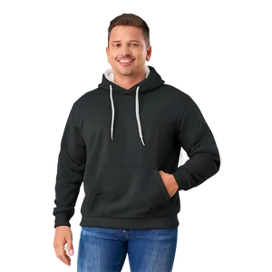 Fleece-lined Black Sweatshirt Comfort PNG 06272024 PNG