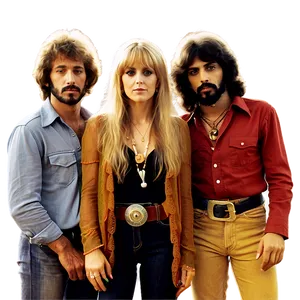 Fleetwood Mac 70s Era Png Xve46 PNG image