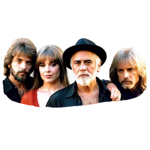 Fleetwood Mac Rock Band Png 06252024 PNG image