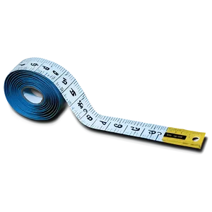 Flexible Ruler Tape Measure Png 06122024 PNG image