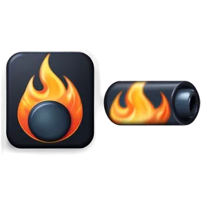 Flicker Fire Emoji Asset PNG Ixk