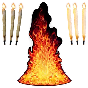 Flickering Fire Effect PNG 69 PNG