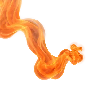 Flickering Orange Smoke Scene PNG 06262024