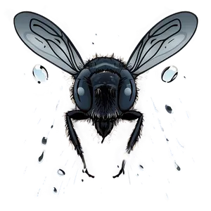 Flies In The Rain Png 06122024 PNG image