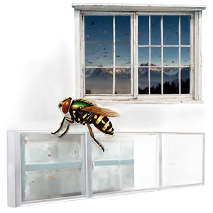 Flies On A Window PNG 06122024 PNG