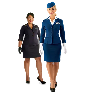 Flight Attendant Uniform PNG Rjv10 PNG