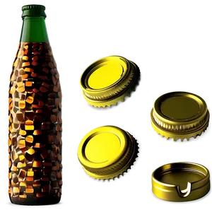 Flip Top Bottle Cap PNG Crh85