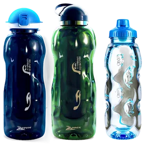 Flip Top Water Bottle PNG 06262024
